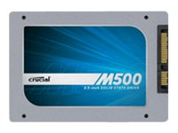 Crucial M500 - SSD - krypterat - 960 GB - inbyggd - 2.5" - SATA 6Gb/s - TCG Opal Encryption 2.0 CT960M500SSD1