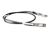 HPE X240 Direct Attach Cable - Nätverkskabel - SFP+ till SFP+ - 1.2 m - för Edgeline e920; FlexFabric 12902; ProLiant e910t 2U; SimpliVity 380 Gen10, 380 Gen9 JD096C