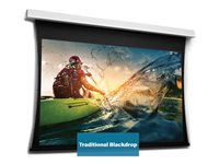 Da-Lite Tensioned DescenderPro - Projektorduk - takmontering - motoriserad - 230 V - 122.05" (310 cm) - 16:9 - HD Progressive 1.1 Contrast - RAL 9016 10104665
