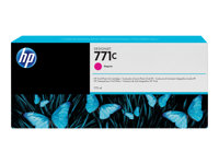 HP 771C - 775 ml - magenta - original - bläckpatron - för DesignJet Z6200, Z6600, Z6610, Z6800, Z6810 B6Y09A