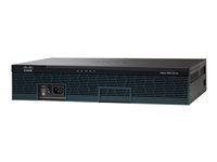 Cisco 2911 VPN ISM Module HSEC Bundle - Router 1GbE - WAN-portar: 3 - rackmonterbar CISCO2911-HSEC+/K9