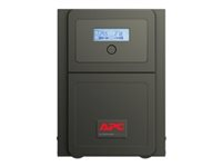 APC Easy UPS SMV SMV1000CAI - UPS - AC 220/230/240 V - 700 Watt - 1000 VA - 2 x batteri - 7 Ah - 7 Ah - RS-232, USB - utgångskontakter: 6 SMV1000CAI