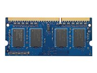 HP - DDR3 - modul - 4 GB - SO DIMM 204-pin - 1600 MHz / PC3-12800 - ej buffrad - icke ECC B4U39AA