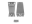 Cisco - Rackmonteringspaket - 19" - för Catalyst 2960-8TC, 2960-8TC-S, 2960G-8TC, 3560-12PC, 3560-12PC-S