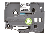 Brother TZe-241 - Standardlim - svart på vitt - Rulle (1,8 cm x 8 m) 1 kassett(er) bandlaminat - för Brother PT-P750; P-Touch PT-1880, D450, D460, D610, D800, E800, P900, P950 TZE241