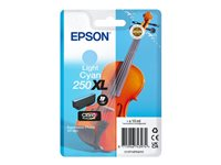 Epson 250XL - 10 ml - XL - ljus cyan - original - blister - bläckpatron - för P/N: C11CL95402 C13T16P54010
