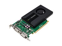 NVIDIA Quadro K2000D - Grafikkort - Quadro K2000D - 2 GB GDDR5 - PCIe 2.0 x16 - 2 x DVI - för Celsius W530 S26361-F2222-L201