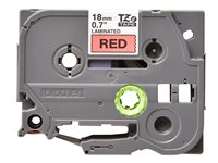 Brother TZe-441 - Standardlim - svart på röd - Rulle (1,8 cm x 8 m) 1 kassett(er) bandlaminat - för Brother PT-D600; P-Touch PT-1880, D450, D800, E550, E800, P900, P950; P-Touch EDGE PT-P750 TZE441