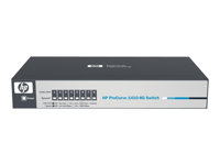 HPE 1410-8G Switch - Switch - ohanterad - 8 x 10/100/1000 - skrivbordsmodell, väggmonterbar J9559A#ABB
