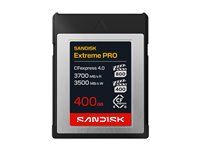 SanDisk Extreme PRO - Flash-minneskort - 400 GB - CFexpress 4.0 Typ B SDCFEB-400G-GN4NN