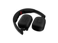 HP Poly Focus 625 - Headset - på örat - Bluetooth - trådlös - aktiv brusradering - USB-C via Bluetooth-adapter - svart - med HP Poly Focus Wireless Charge Stand - Certifierad för Microsoft Teams Open Office, Certifierad för Microsoft-teams, Google Meet-certifierad, Zoom Workplace Headset Certified, Zoom-arbetsplats kontaktcenter headset certifierat, Microsoft Teams Native Bluetooth-certifierad C56XXAA#AC3