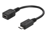 Belkin - USB-adapter - mini-USB typ B (hona) till mikro-USB typ B (hane) - USB 2.0 F3S005CP