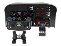 Saitek Pro Flight Instrument Panel - Instrumentpanel till flygsimulator - kabelansluten - för PC 945-000008
