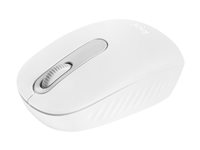 Logitech M196 - Mus - höger- och vänsterhänta - optisk - 3 knappar - trådlös - Bluetooth - offwhite 910-007460
