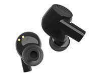 Belkin SoundForm Rise - True wireless-hörlurar med mikrofon - inuti örat - Bluetooth - svart AUC004BTBK