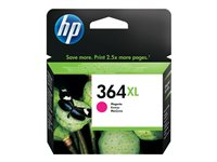 HP 364XL - Lång livslängd - magenta - original - bläckpatron - för Deskjet 35XX; Photosmart 55XX, 55XX B111, 65XX, 7510 C311, 7520, Wireless B110 CB324EE#ABB