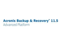 Acronis Advantage Premier - Teknisk support (förnyelse) - för Acronis Backup & Recovery Virtual Edition for Multi-Hypervisor with Universal Restore - 1 värd - volym - 1-9 licenser - ESD - telefonrådgivningsjour - 1 år - 24x7 - svarstid: 1 h TPVXRPZZS71