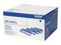 Brother DR230CL - Svart, gul, cyan, magenta - original - valsenhet - för Brother DCP-9010CN, HL-3040CN, HL-3070CW, MFC-9120CN, MFC-9320CW DR230CL