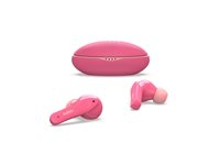 Belkin SoundForm Nano for Kids - True wireless-hörlurar med mikrofon - inuti örat - Bluetooth - rosa PAC003BTPK