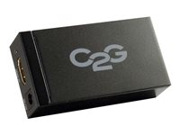 C2G HDMI to DisplayPort Converter - Videokonverterare - HDMI - DisplayPort - svart 81698
