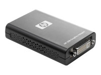 HP - Extern videoadapter - USB - DVI - för EliteDesk 705 G4, 800 G4; Mini 100; ProDesk 400 G5, 600 G4; ProOne 400 G3, 600 G3 NL571AA