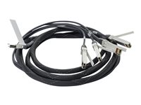 HPE Direct Attach Cable - Nätverkskabel - SFP+ till QSFP+ - 3 m - för CX 8360-12C V2, 8360-16Y2C V2 721064-B21