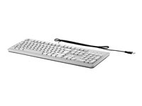 HP - Tangentbord - USB - grå B6B64AA
