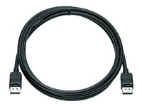 HP - Bildskärmskabelsats - DisplayPort (hane) till DisplayPort (hane) - 2 m - för Elite t655; Presence Small Space Solution with Zoom Rooms; Pro t550 VN567AA