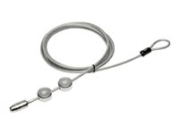 Kensington Locking Kit - Lås för säkerhetskabel - silver - 2.44 m - TAA-kompatibel - för Apple Pro Display XDR K63150WW