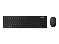 Microsoft Bluetooth Desktop - För företag - sats med tangentbord och mus - trådlös - Bluetooth 4.0 - mattsvart 1AI-00009