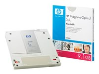 HPE - Magnetoptisk disk - 9.1 GB - för StorageWorks 600mx Optical Jukebox, 700mx Optical Jukebox C7983A