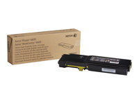 Xerox Phaser 6600 - Hög kapacitet - gul - original - tonerkassett - för Phaser 6600; WorkCentre 6605 106R02231