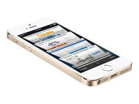 Apple iPhone 5s - 4G smartphone / Internal Memory 16 GB - LCD-skärm - 4" - 1 136 x 640 pixlar - rear camera 8 MP - front camera 1,2 MP - guld ME434KS/A