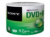 Sony 50DPR47SB - 50 x DVD-R - 4.7 GB (120 min) 16x - Tegel 50DPR47SB