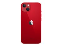 Apple iPhone 13 - (PRODUCT) RED - 5G smartphone - dual-SIM / Internal Memory 128 GB - OLED-skärm - 6.1" - 2532 x 1170 pixlar - 2 bakre kameror 12 MP, 12 MP - front camera 12 MP - röd MLPJ3QN/A