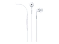 Apple In-Ear Headphones with Remote and Mic - Hörlurar med mikrofon - inuti örat - kabelansluten - 3,5 mm kontakt ME186ZM/A