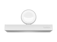 Belkin BoostCharge Pro - Trådlöst laddställ - Fast Charge - vit - för Apple Watch WIZ015BTWH