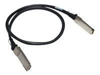 HPE X240 Direct Attach Cable - Nätverkskabel - QSFP+ till QSFP+ - 1 m - för Apollo 4200, 4200 Gen10; Edgeline e920; FlexFabric 12900E 36, 12XXX; ProLiant e910t 2U JG326A