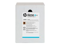 HP FB250 - 3 L - ljus cyan - original - påfyllnadsbläck CH220A
