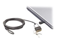 Belkin Notebook Security Lock - Lås för säkerhetskabel - svart - 1.83 m F8E550EA