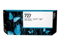 HP 727 - 300 ml - hög kapacitet - foto-svart - original - DesignJet - bläckpatron - för DesignJet T1500, T1530, T2500, T2530, T920, T930 F9J79A