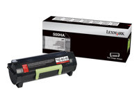 Lexmark 500HA - Lång livslängd - svart - original - tonerkassett LCCP - för Lexmark MS310d, MS310dn, MS312dn, MS315dn 50F0HA0
