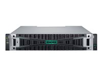 HPE Modular Smart Array 2070 32Gb Fibre Channel SFF Storage - SSD-array - 92 TB - 24 fack (SAS-3) - SSD 7.68 TB x 12 - 32Gb Fibre Channel (extern) - kan monteras i rack - 2U - med 4 x 16Gb SFP FC XCVR sändare P84182-B25