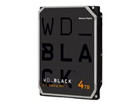 WD Black WD4005FZBX - Hårddisk - 4 TB - inbyggd - 3.5" - SATA 6Gb/s - 7200 rpm - buffert: 256 MB WD4005FZBX