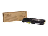 Xerox Phaser 6600 - Gul - original - tonerkassett - för Phaser 6600; WorkCentre 6605 106R02247