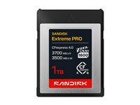 SanDisk Extreme PRO - Flash-minneskort - 1 TB - CFexpress 4.0 Typ B SDCFEB-1T00-GN4NN