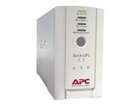 APC Back-UPS CS 650 - UPS - AC 230 V - 400 Watt - 650 VA - RS-232, USB - utgångskontakter: 4 - beige BK650EI