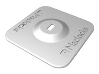 Compulocks Universal VHB Adhesive Security Plate - Monteringskomponent (universalmonteringsplatta) - för surfplatta - silver - för P/N: UTHW TBRPLT