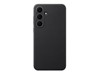 Samsung EF-VS731 - Baksidesskydd för mobiltelefon - växtbaserat material, plast - svart - för Galaxy S25 FE EF-VS731PBEGWW