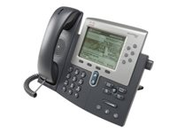 Cisco Unified IP Phone 7962G - VoIP-telefon - SCCP, SIP - silver, mörkgrå - med 1 x användarlicens CP-7962G-CH1
